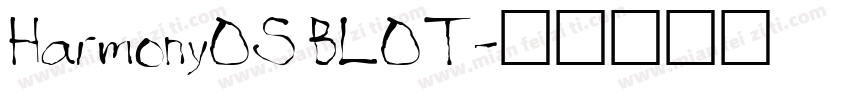 HarmonyOS BLOT字体转换